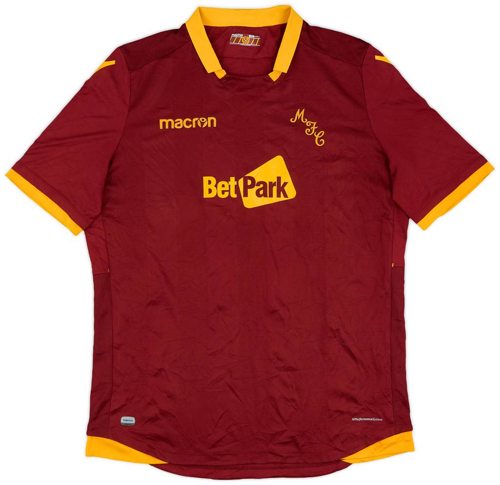 2018-19 Motherwell Away Shirt - 8/10 - (4XL)