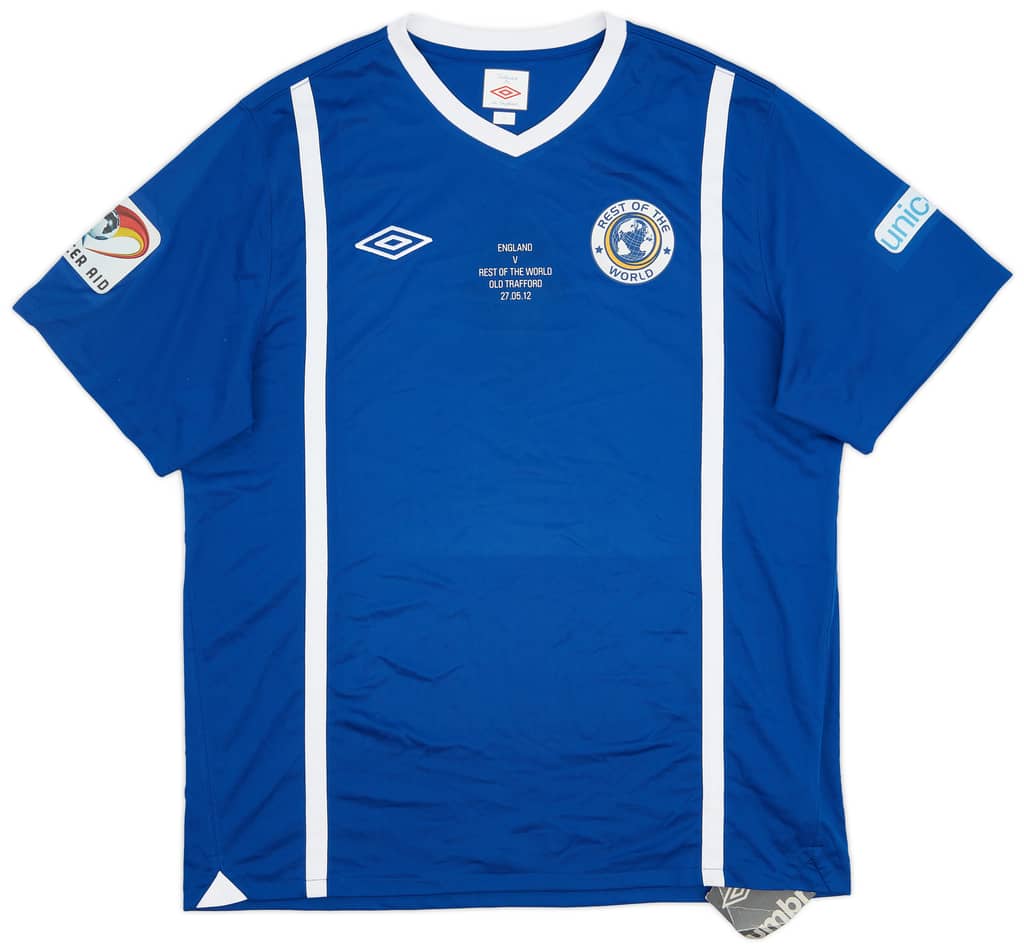 2012 Soccer Aid Rest of the World Home Shirt (L)