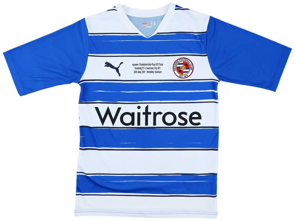 2010-11 Reading 'Play-off Final' Home Shirt - 9/10 - (S)