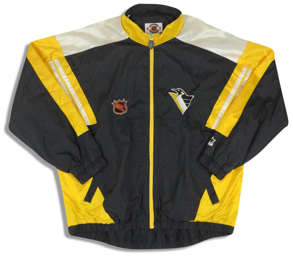 1990s Pittsburgh Penguins Starter Rain Jacket XL