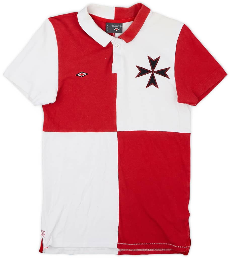 2009-10 Malta Umbro Heritage Polo Shirt - 6/10 - (S)