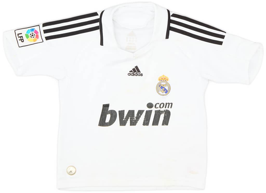 2008-09 Real Madrid Home Shirt - 5/10 - (S.Boys)
