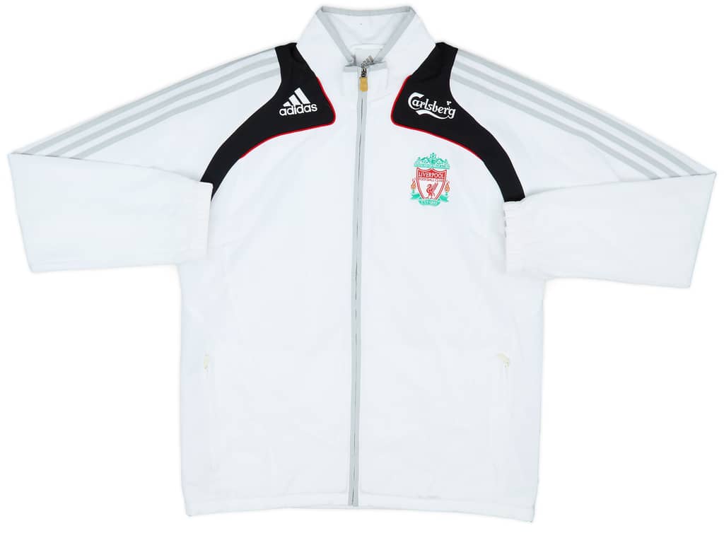 2008-09 Liverpool adidas Track Jacket - 9/10 - (M/L)