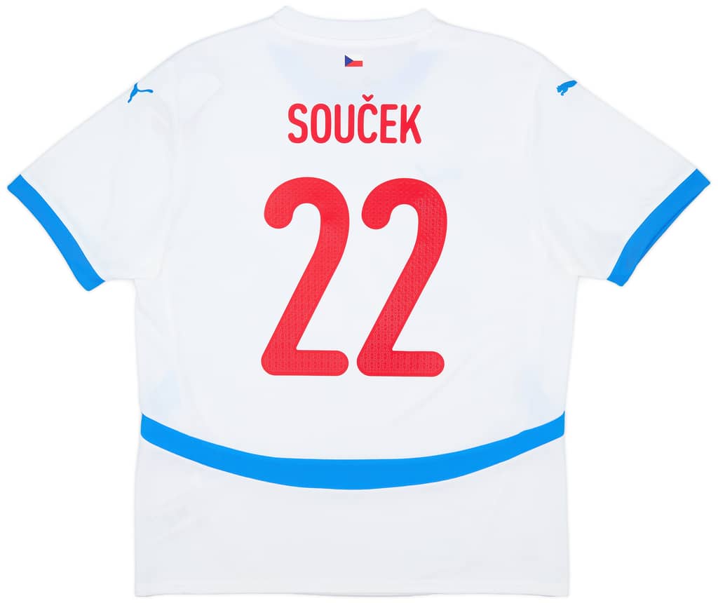 2024-25 Czech Republic Away Shirt Soucek #22
