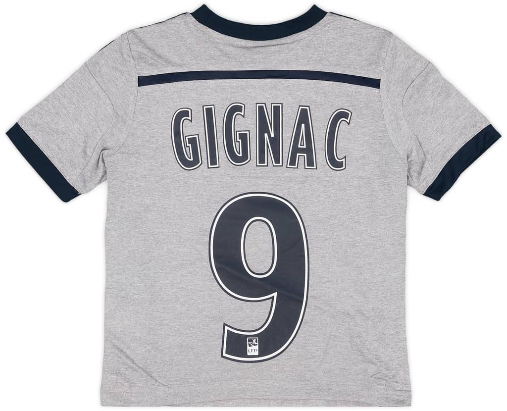 2014-15 Olympique Marseille Third Shirt Gignac #9 (7-8 Years)