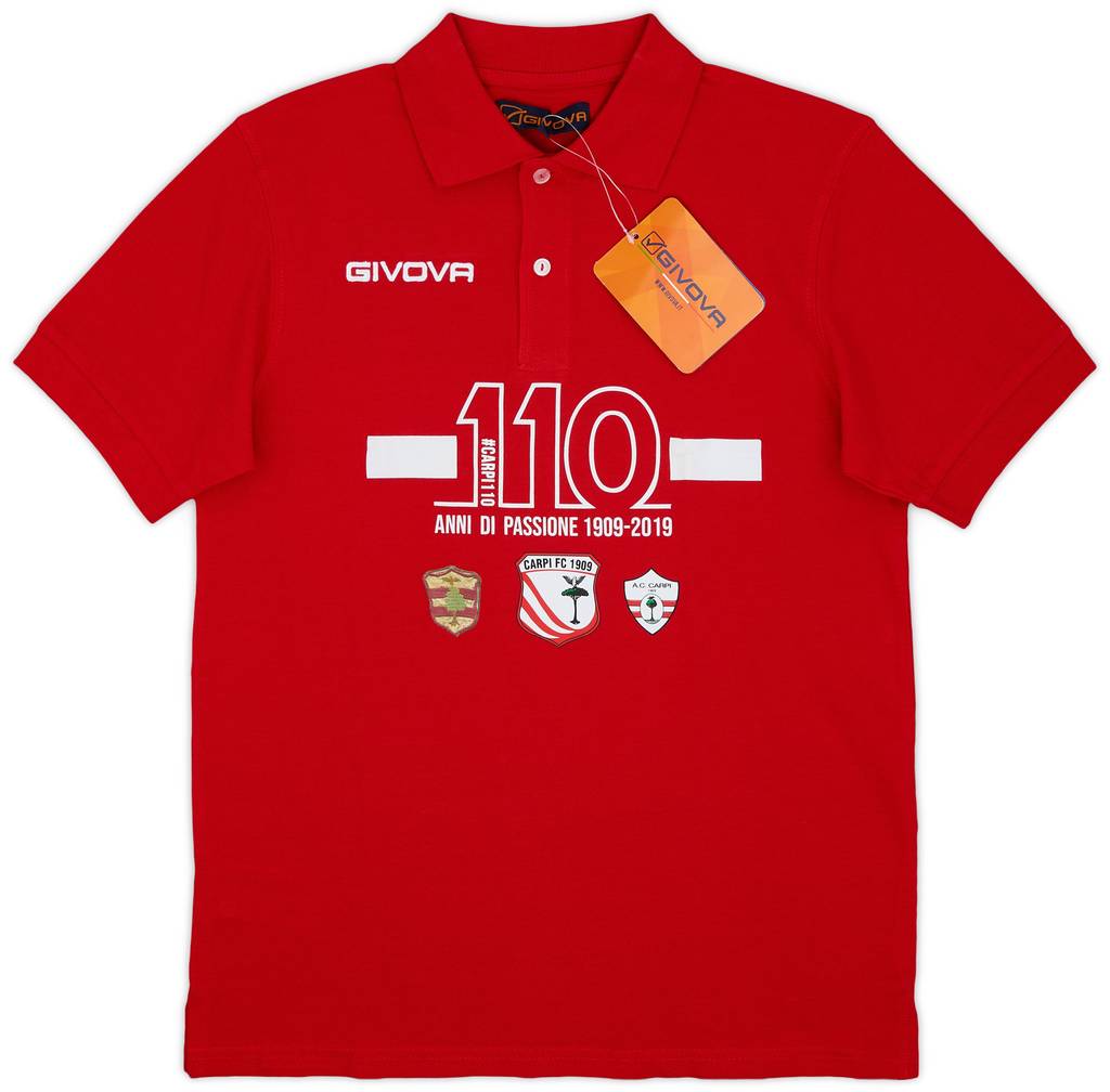 2019-20 Carpi Givova Anniversary Polo Shirt (S)
