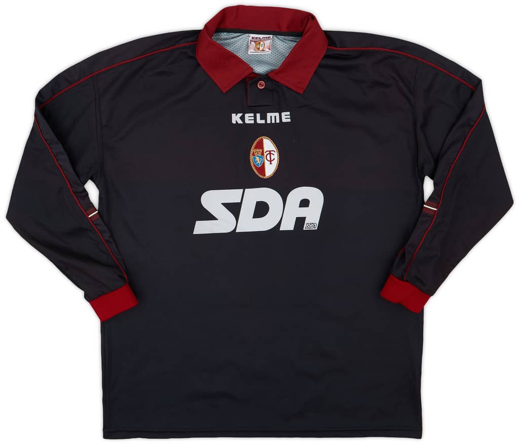 1998-99 Torino Third L/S Shirt La Maratona #12 - 9/10 - (XL)