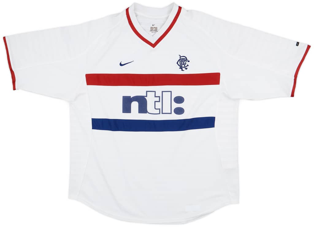 2000-01 Rangers Away Shirt - 9/10 - (XL)