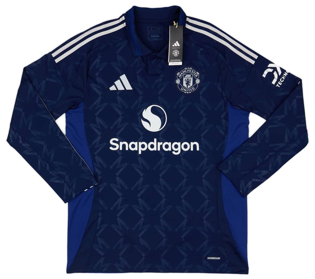 2024-25 Manchester United Away L/S Shirt B.Fernandes #8