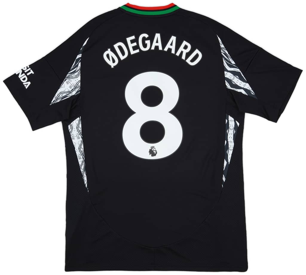 2024-25 Arsenal Away Shirt Odegaard #8