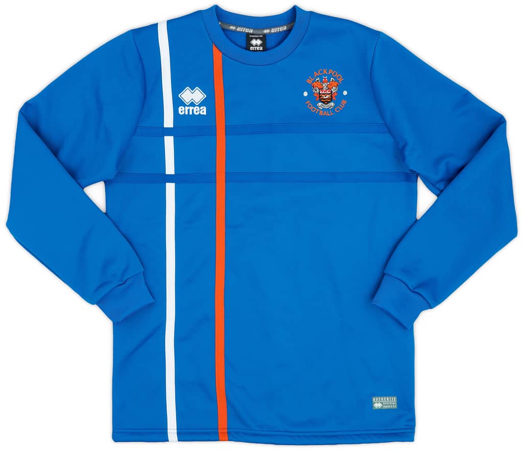2010s Blackpool Errea Sweat Top - 9/10 - (S)