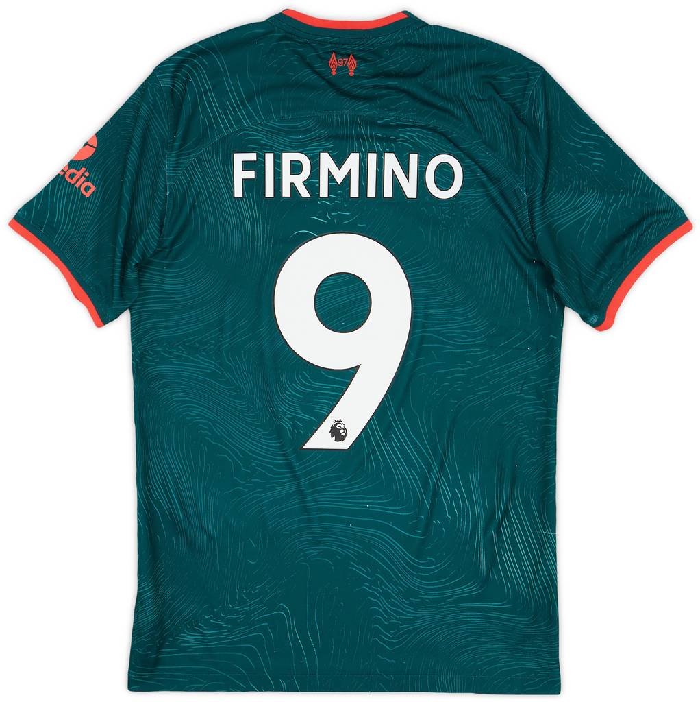 2022-23 Liverpool Third Shirt Firmino #9 - 8/10 - (S)
