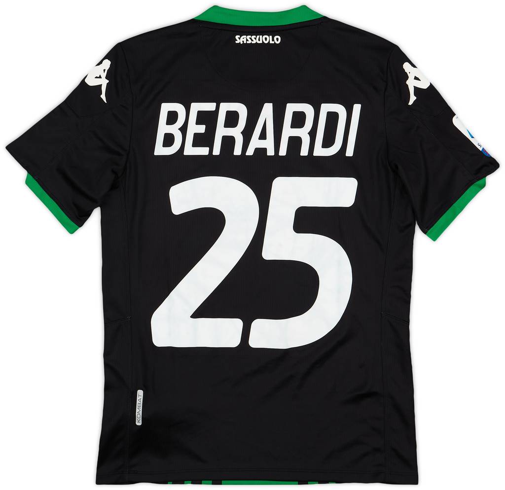 2019-20 Sassuolo Authentic Home Shirt Berardi #25 - 6/10 - (S)