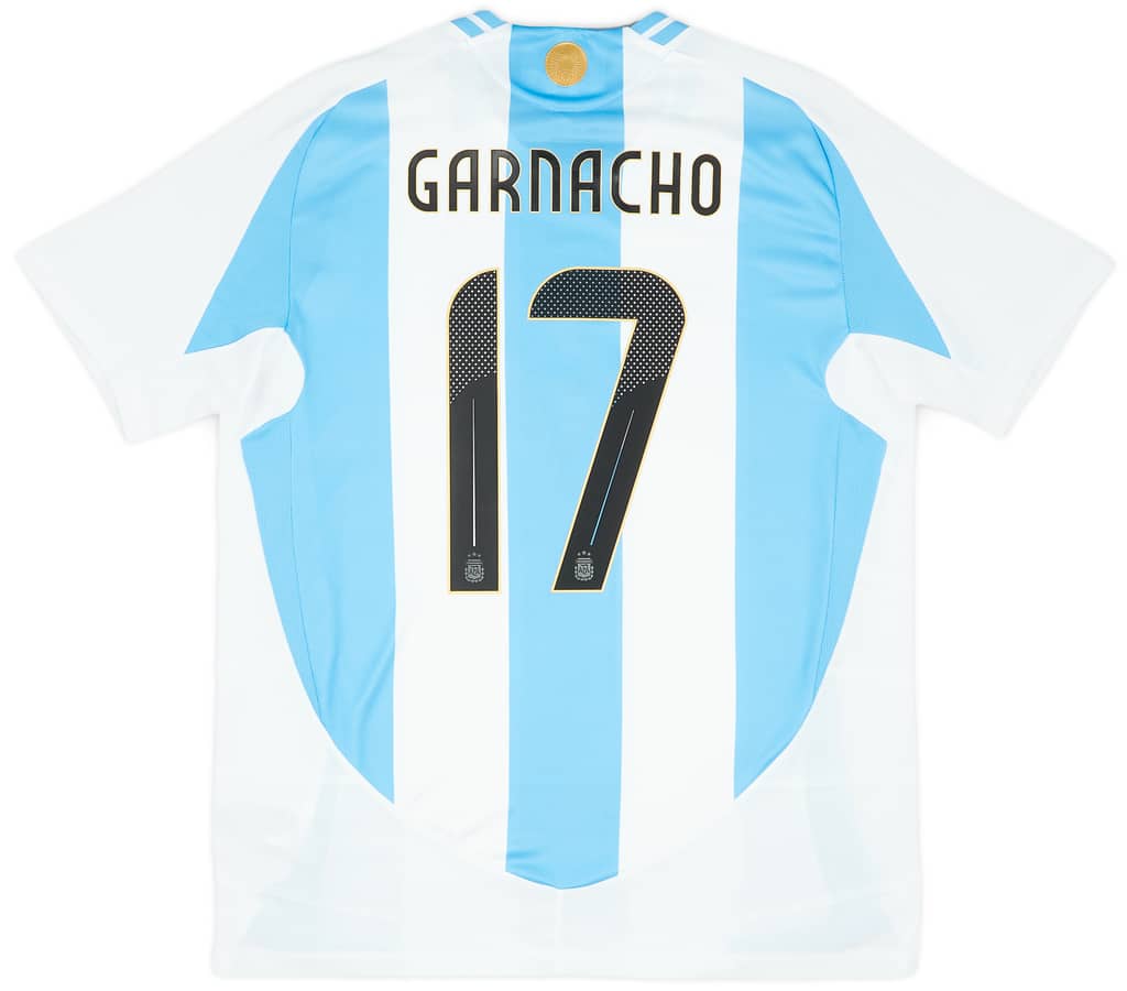 2024-25 Argentina Authentic Home Shirt Garnacho #17
