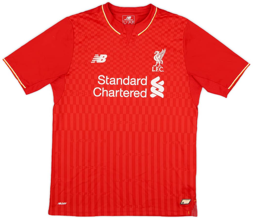 2015-16 Liverpool Home Shirt - 9/10 - (XL.Boys)