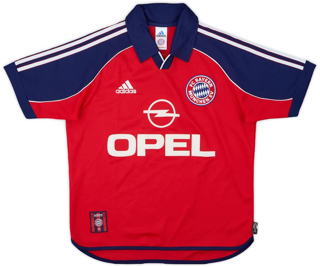 1999-01 Bayern Munich Home Shirt - 8/10 - (Y)