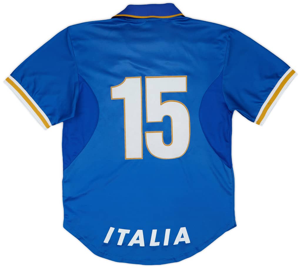 1996-97 Italy Match Issue Home Shirt #15