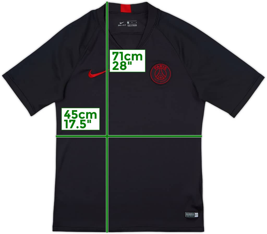 2019-20 Paris Saint-Germain Nike Training Shirt - 8/10 - (M)