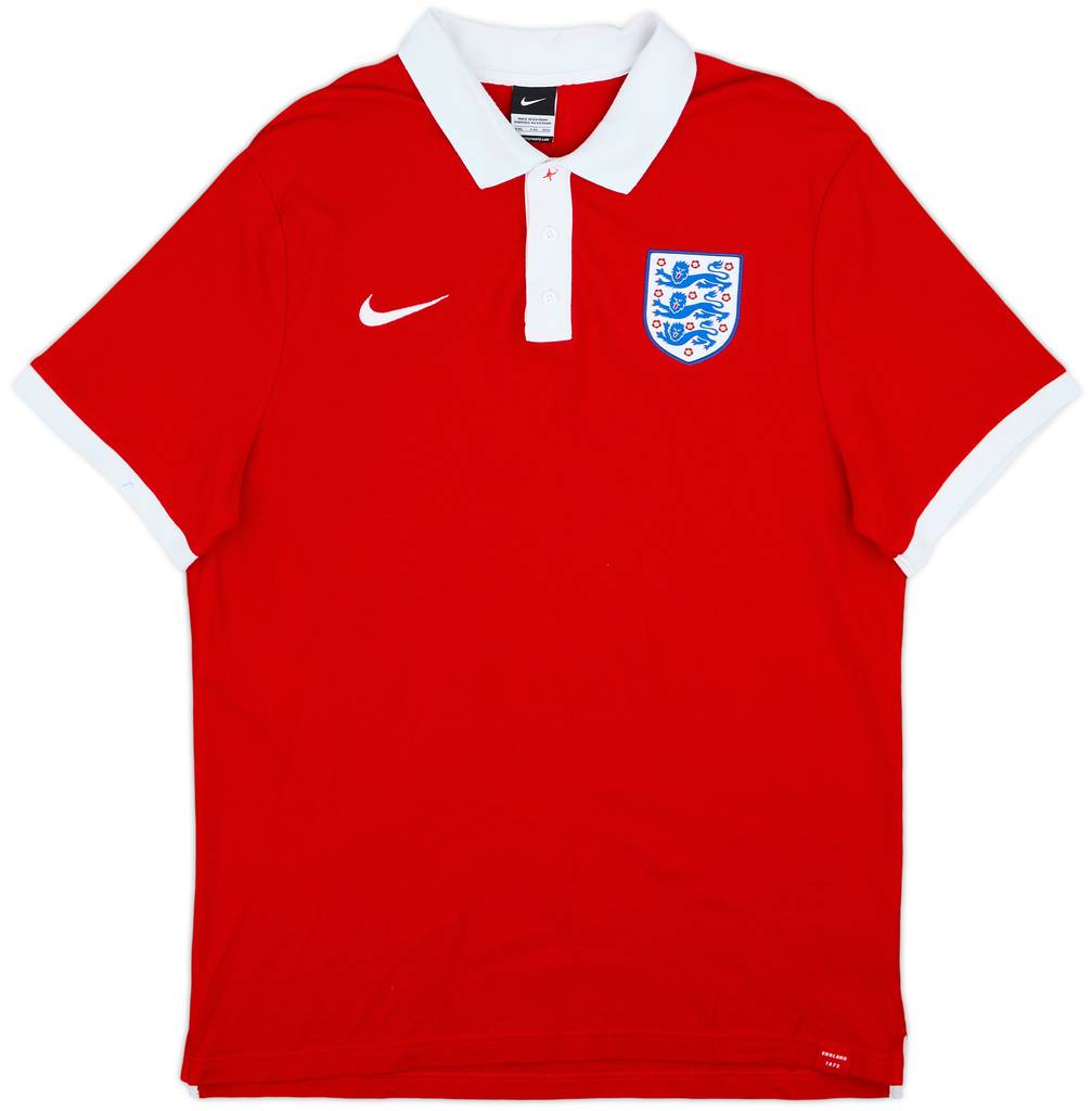 2016-17 England Nike Polo Shirt - 8/10 - (XXL)