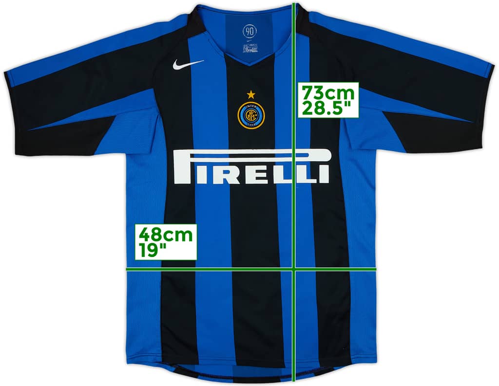 2004-05 Inter Milan Home Shirt - 7/10 - (S)