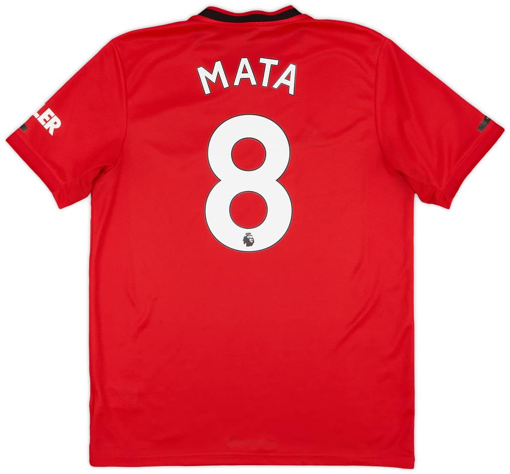 2019-20 Manchester United Home Shirt Mata #8