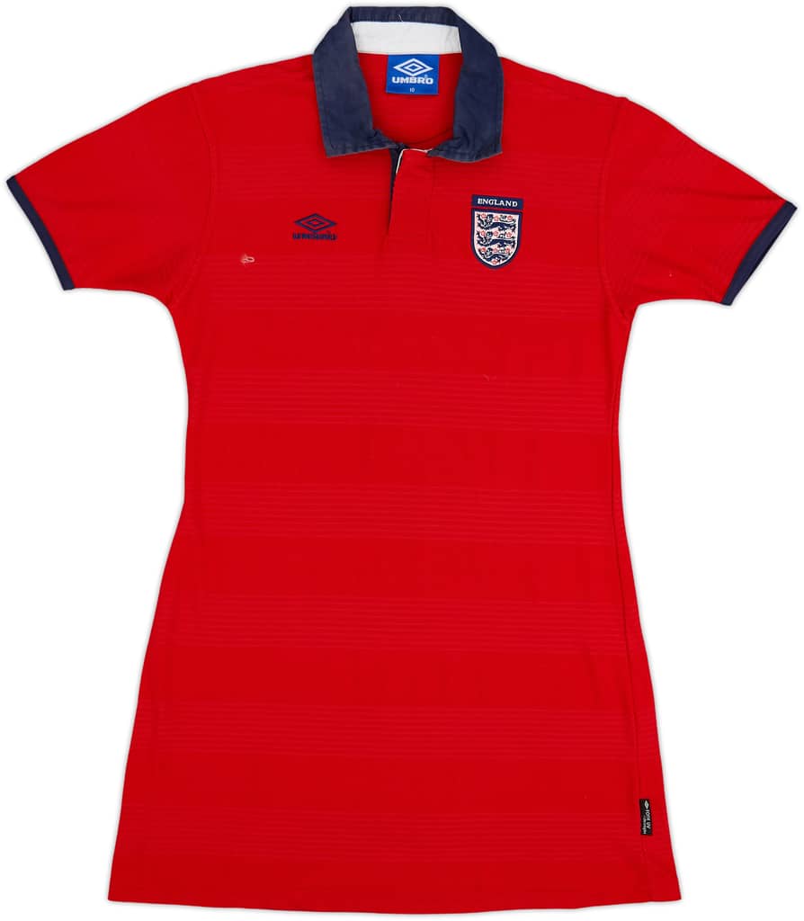 1999-01 England Away Shirt/Dress - 8/10 - (Women's M)