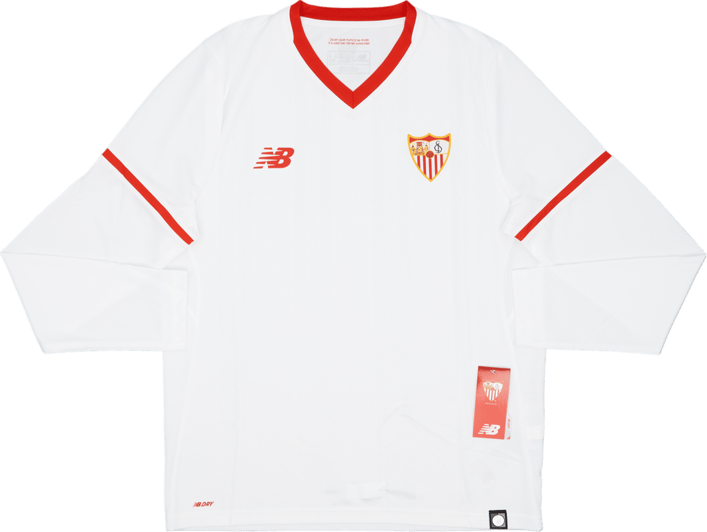 2017-18 Sevilla Home L/S Shirt