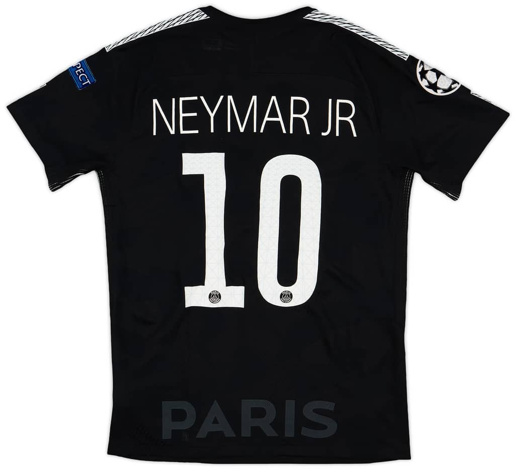 2017-18 Paris Saint-Germain Authentic Third Shirt Neymar Jr #10 - 7/10 - (M)