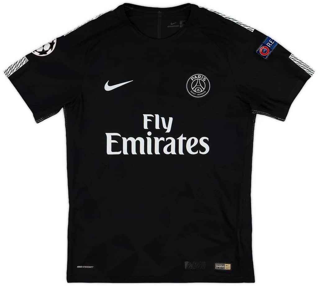 2017-18 Paris Saint-Germain Authentic Third Shirt Neymar Jr #10 - 7/10 - (M)