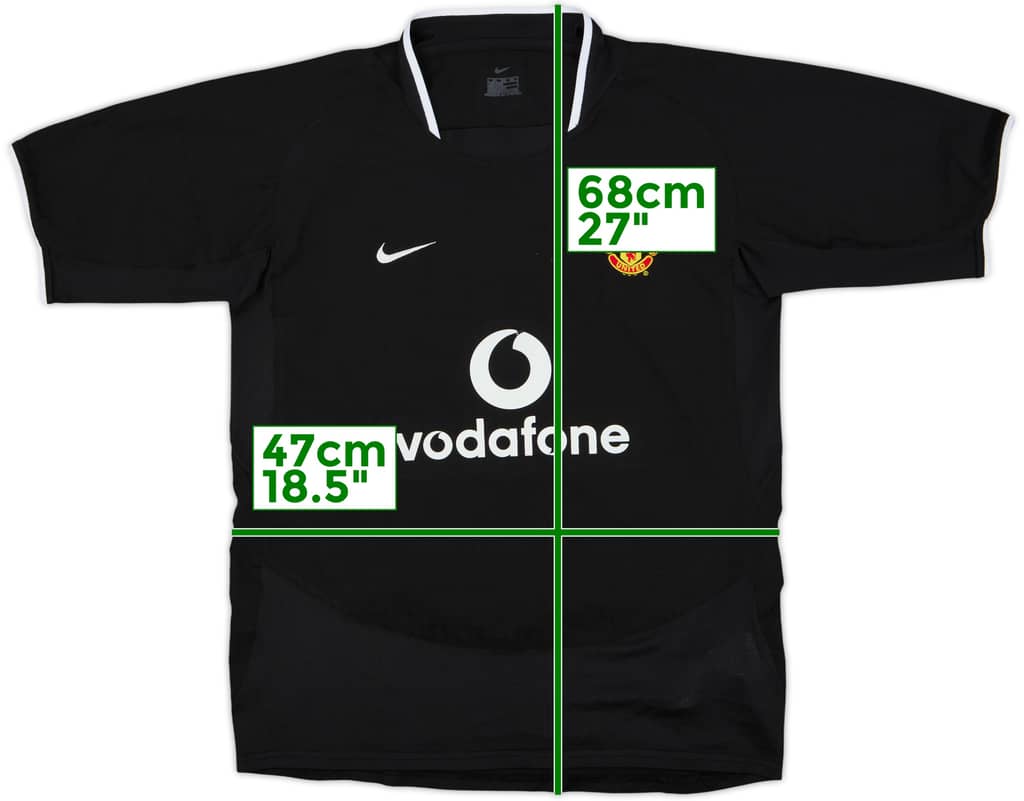 2003-05 Manchester United Away Shirt - 5/10 - (XL.Boys)