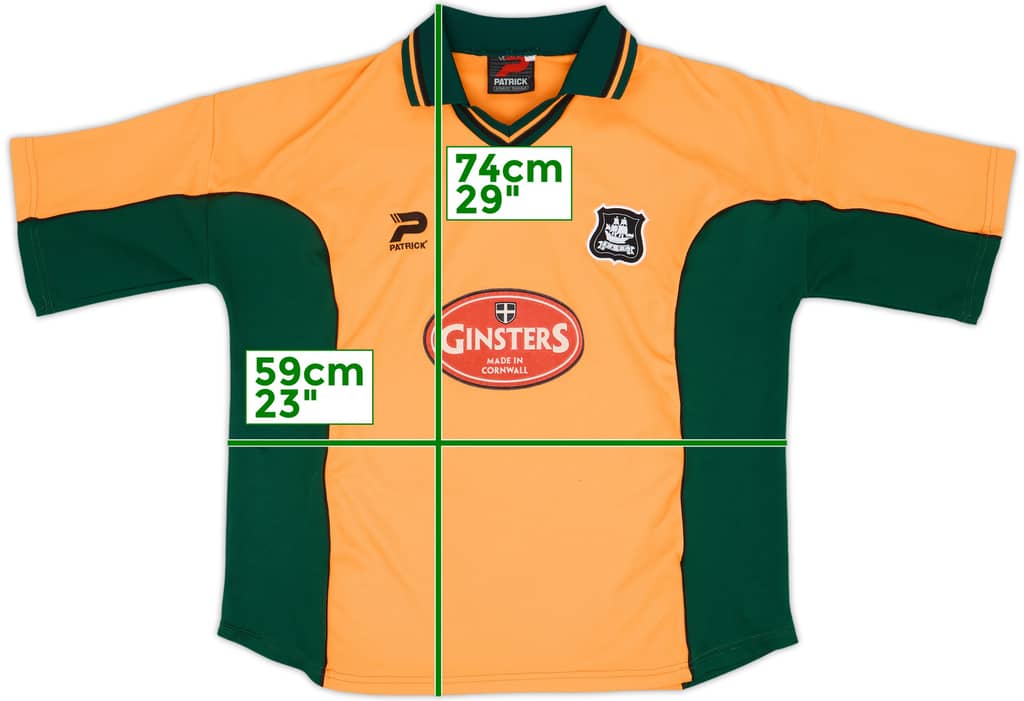 2002-03 Plymouth Away Shirt - 9/10 - (XL)