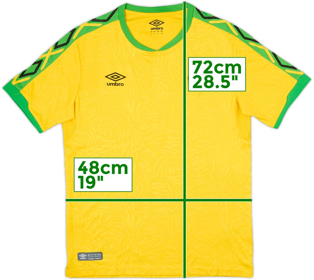 2018-19 Jamaica Home Shirt - 9/10 - (S)