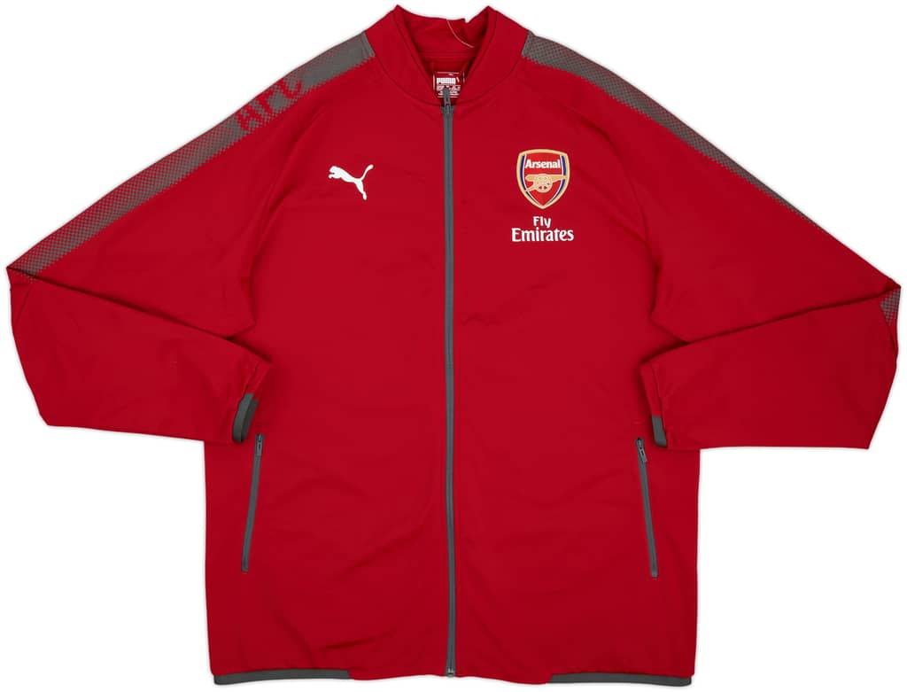 2017-18 Arsenal Puma Track Jacket - 8/10 - (3XL)