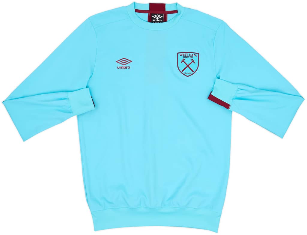 2018-19 West Ham Umbro Sweat Top - 10/10 - (S)