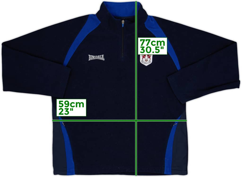 2005-07 Millwall Lonsdale 1/4 Zip Fleece Top - 8/10 - (L)
