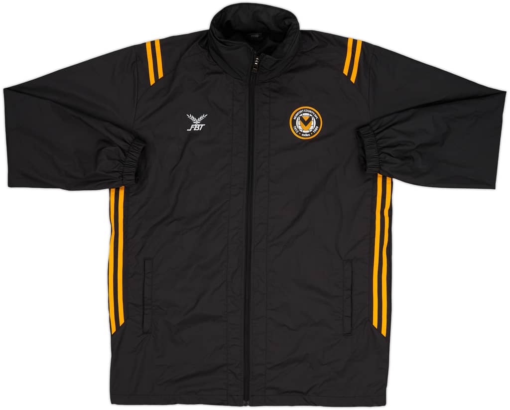 2019-20 Newport County FBT Hooded Rain Jacket - 8/10 - (M)