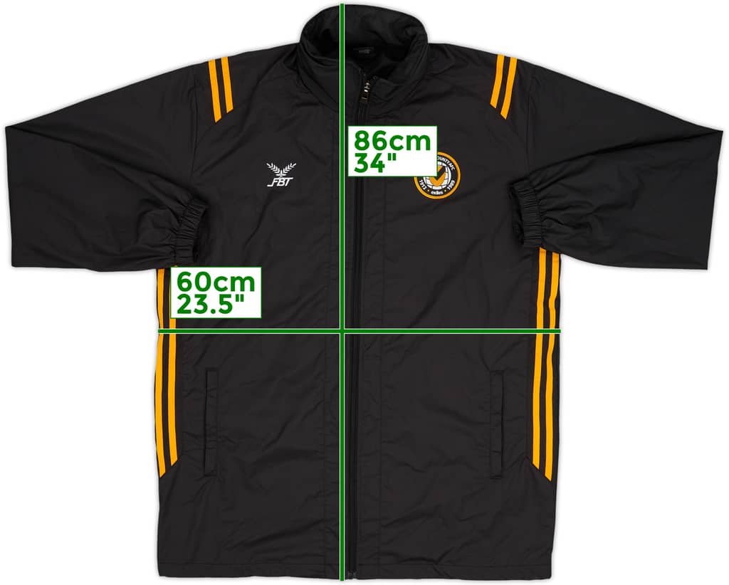 2019-20 Newport County FBT Hooded Rain Jacket - 8/10 - (M)