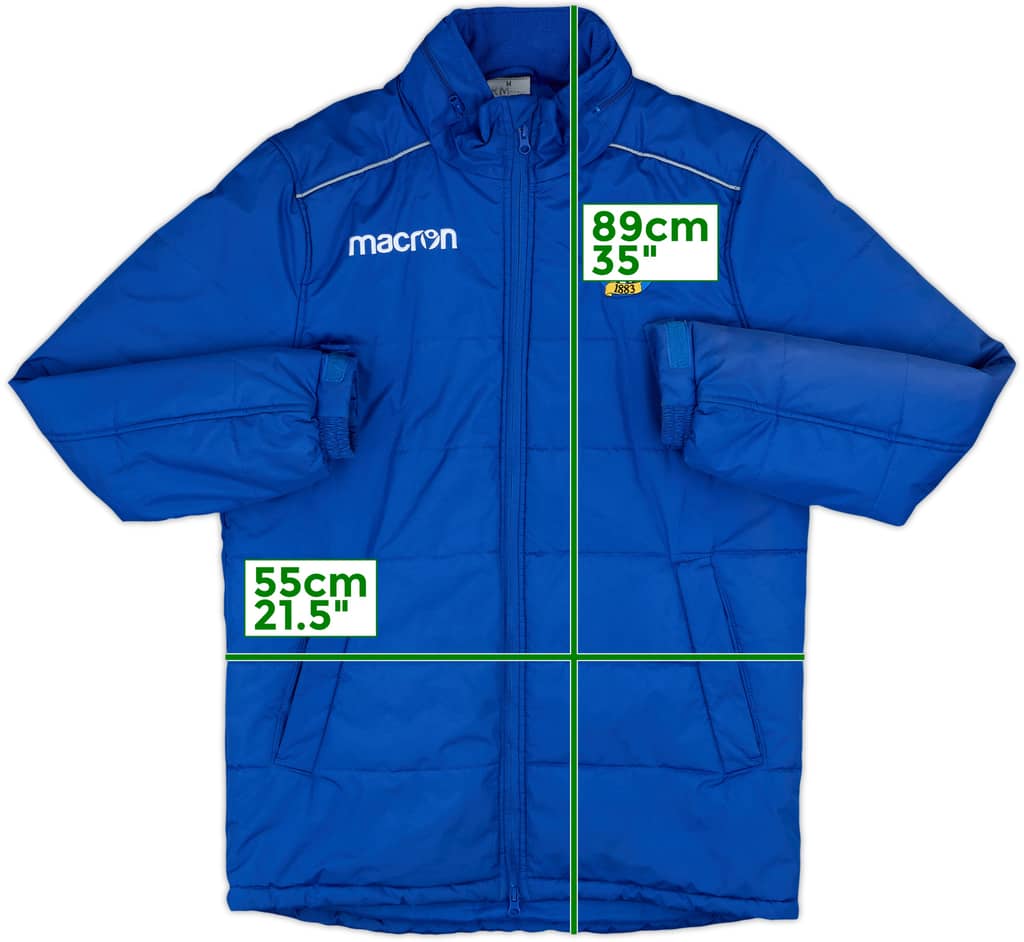 2016-17 Bristol Rovers Macron Padded Bench Coat - 4/10 - (M)