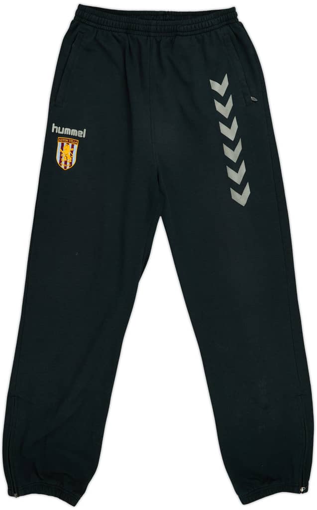 2006-07 Aston Villa Hummel Track Pants/Bottoms - 7/10 - (XL)