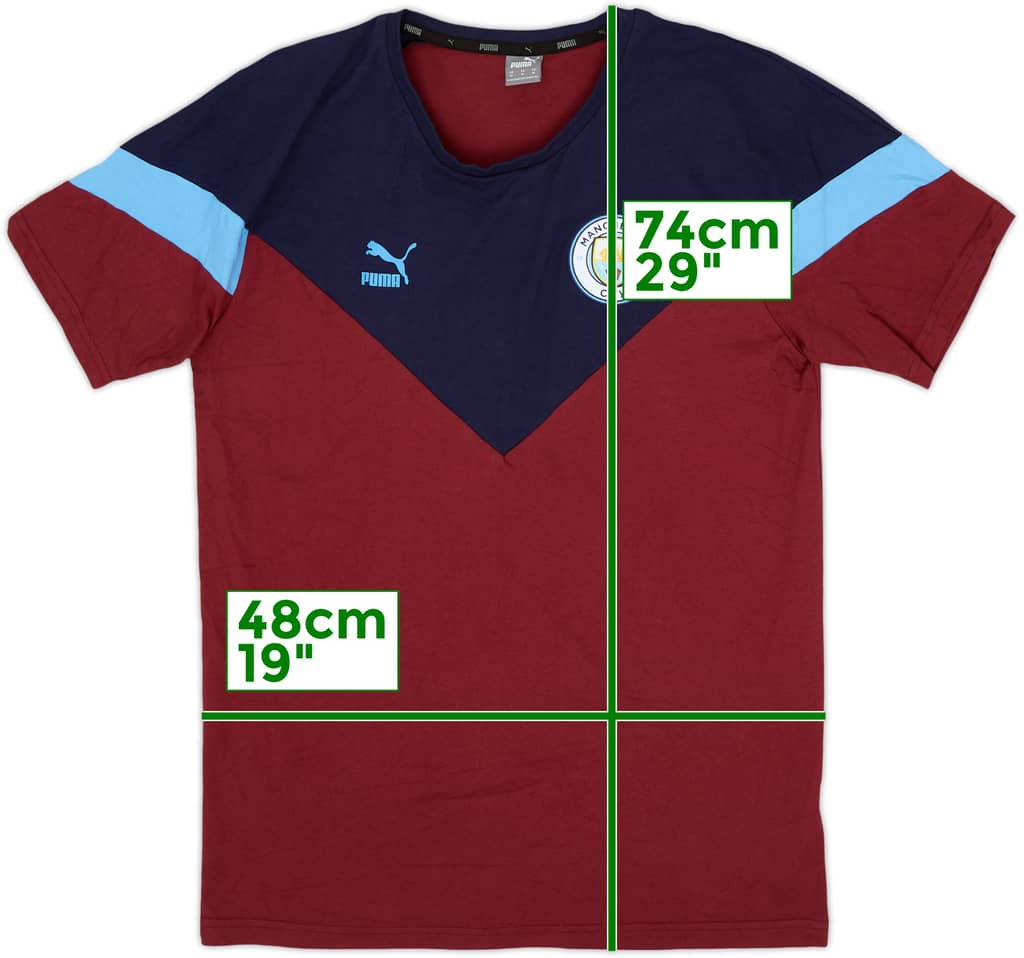2021-22 Manchester City Puma Training Shirt - 6/10 - (M)