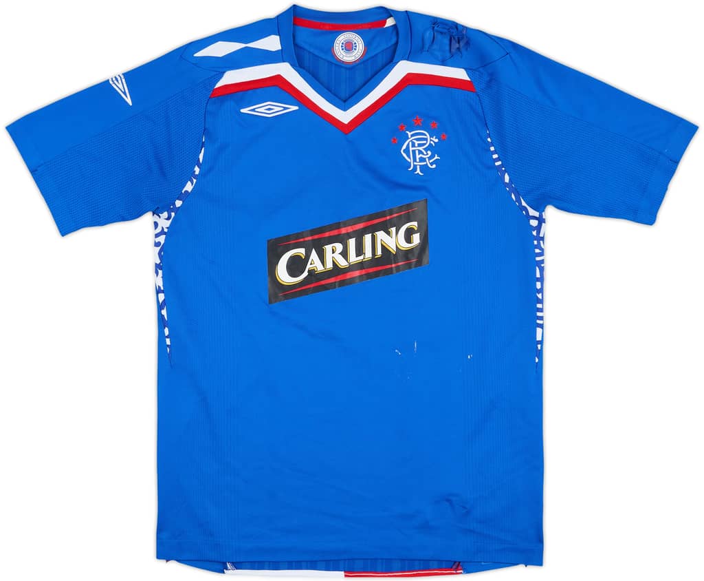 2007-08 Rangers Home Shirt - 5/10 - (M)