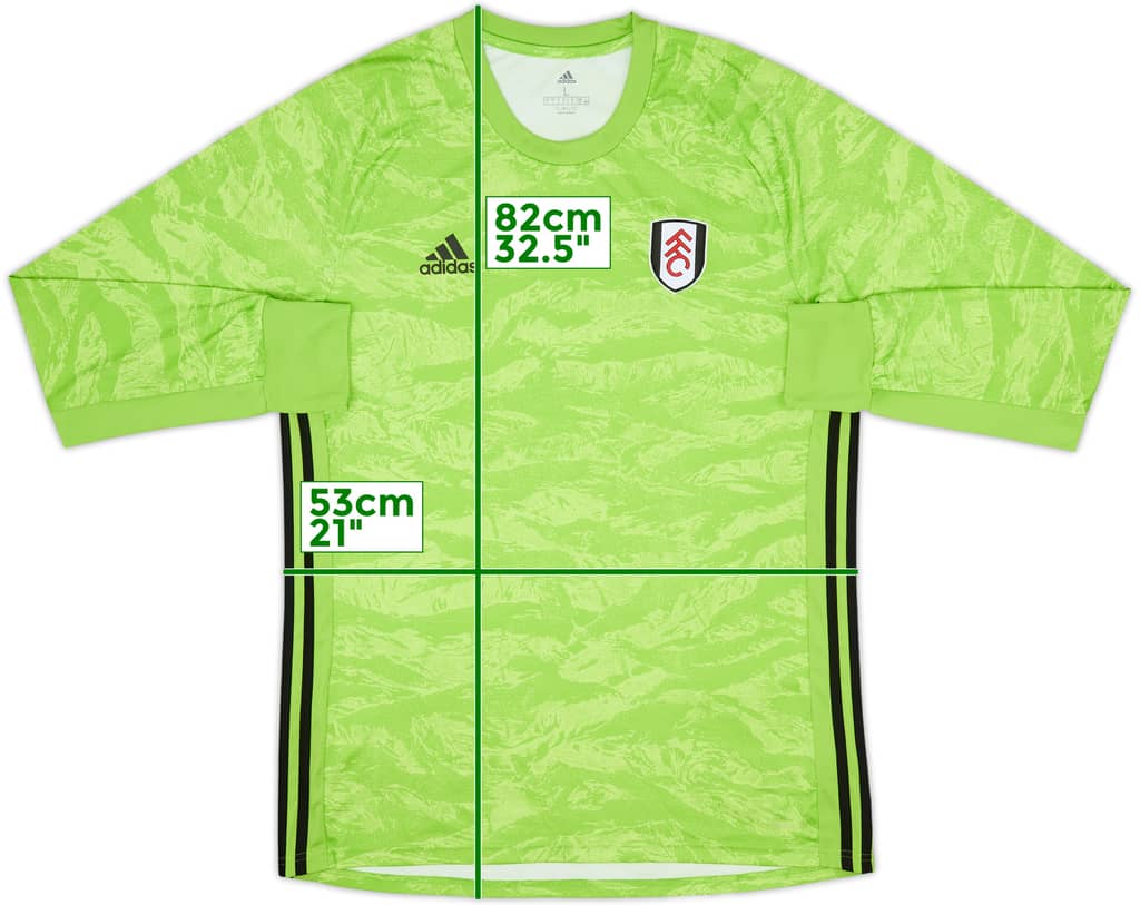 2018-19 Fulham GK Shirt - 10/10 - (L)