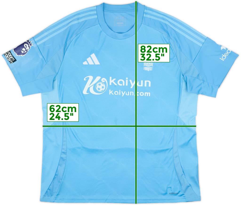 2024-25 Nottingham Forest Third Shirt - 7/10 - (XXL)