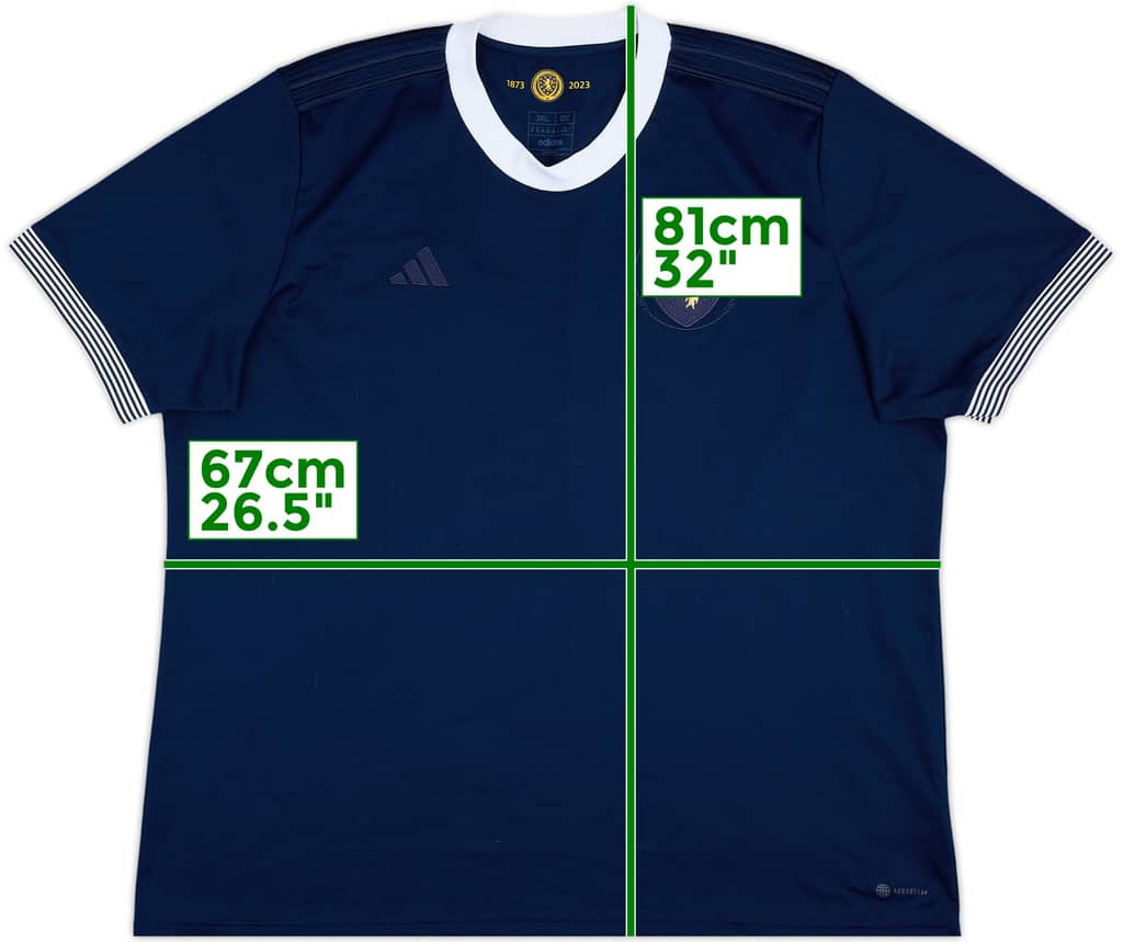 2023 Scotland '150th Anniversary' Home Shirt - 9/10 - (3XL)