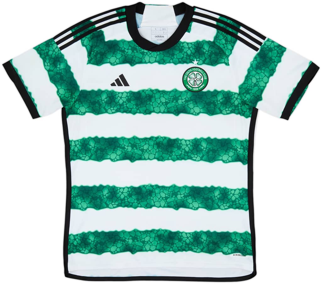 2023-24 Celtic Home Shirt - 8/10 - (L)
