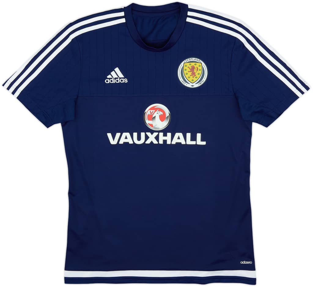 2015-16 Scotland adidas Training Shirt - 7/10 - (M)