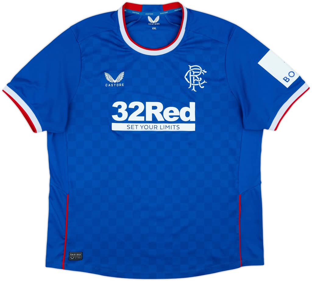 2022-23 Rangers Home Shirt - 7/10 - (XXL)