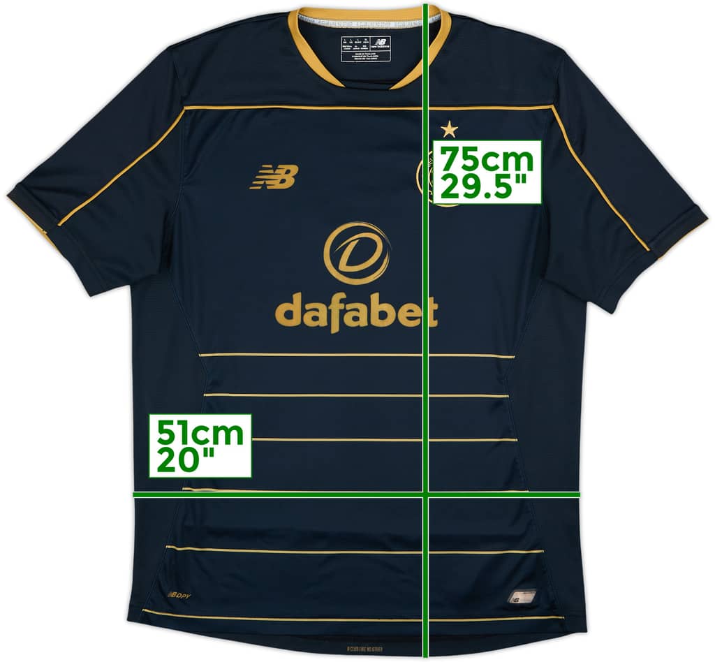 2016-17 Celtic Away Shirt - 8/10 - (L)