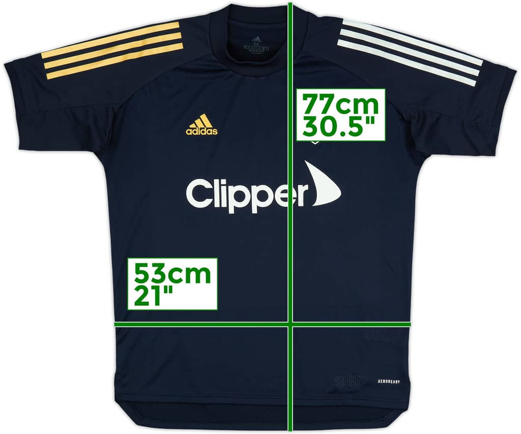 2020-21 Leeds adidas Training Shirt - 10/10 - (M)