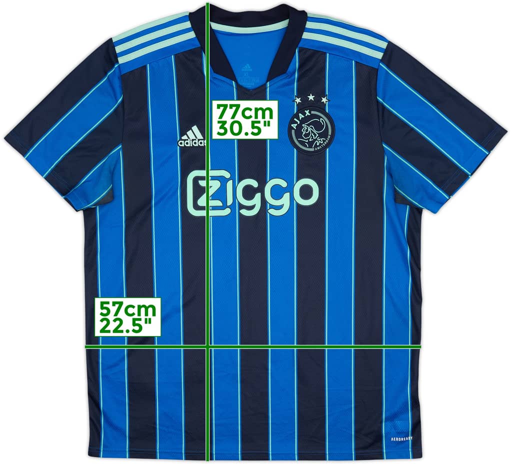 2021-22 Ajax Away Shirt - 9/10 - (XL)
